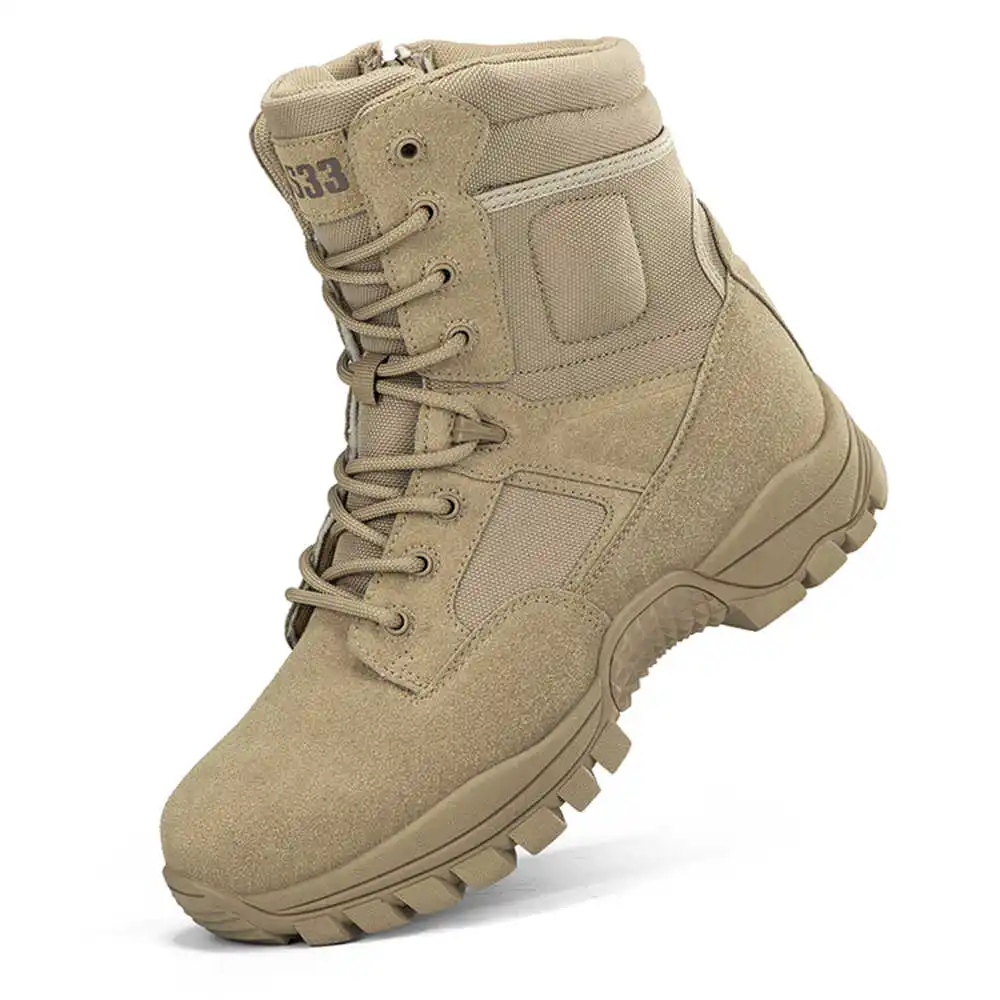 Badminton Vietnam - Rutschfeste Wanderstiefel aus echtem Leder, Designer-Schuhe