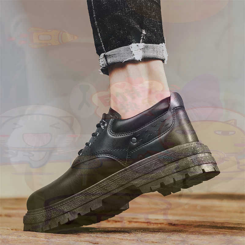 Badminton Vietnam - Dunkles Naturleder, modische Turnschuhe, Tennis-Herren-Turnschuhe, modische