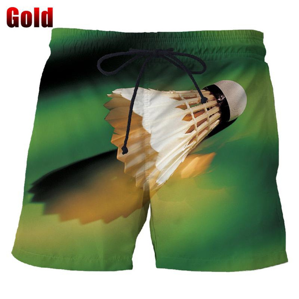 Badminton China - Sport Badminton Mode 3D bedruckte Shorts