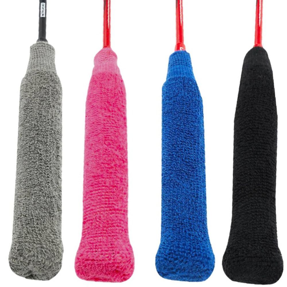 Badminton Equipment - Rutschfester Angelruten-Griffbezug Langlebiger Weicher Badminton-Schläger-Handtuchüberzug Anti-Rutsch-Tennisschläger-Schweißband