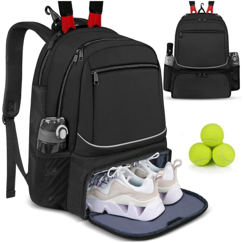 Badminton Equipment - Tennis-Rucksack mit großer Kapazität, Sportschläger-Packung für