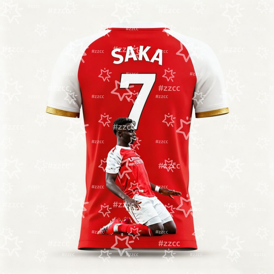 Badminton England - 2026 Bukayo Saka England Team Fußballtrikot