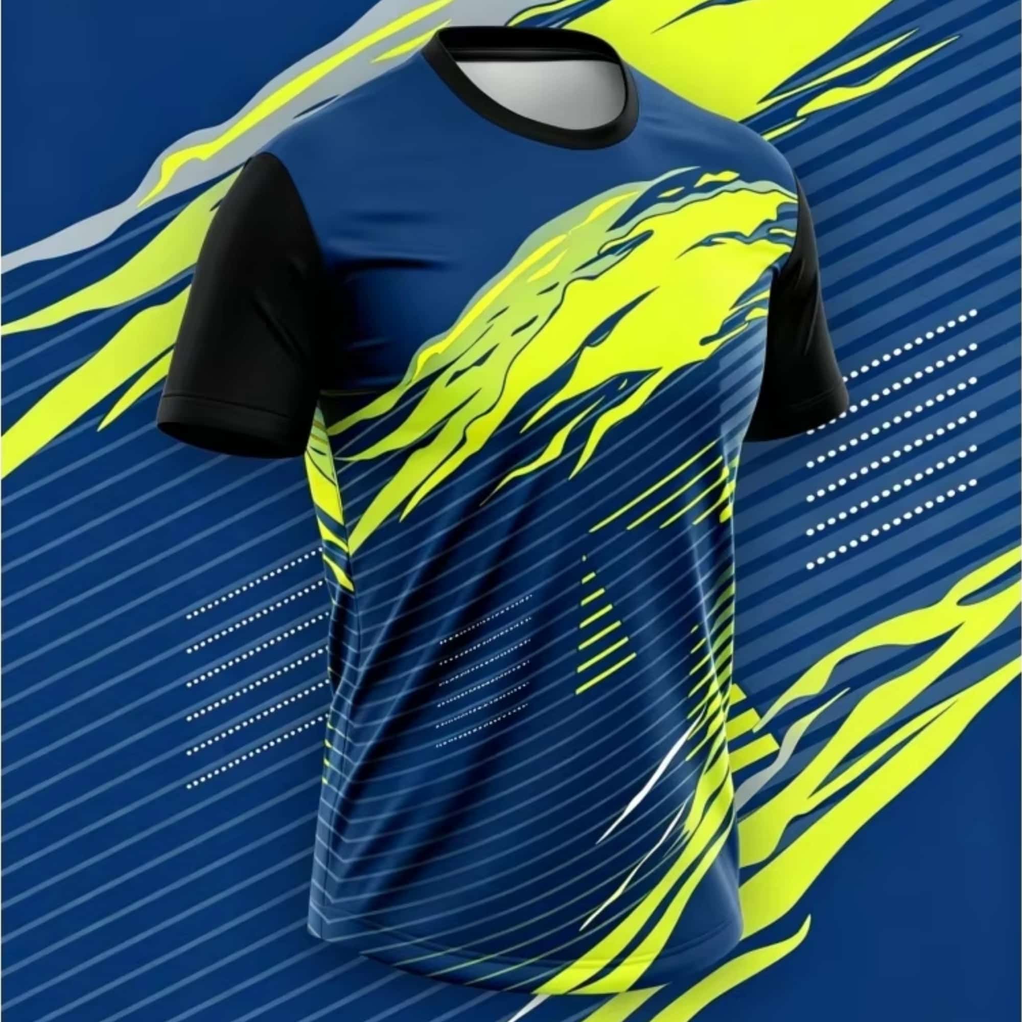 Badminton China - Einfaches Modisches 3D-Druck Fitness T-Shirt Herren