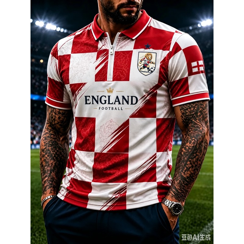 England Fußball Halb-Reißversc – Badminton England Bewertung und Preis
