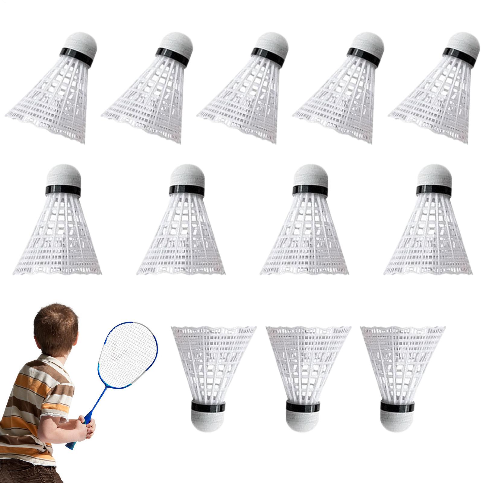 Badmintonball, 12 Stück, tragb – Nylon Shuttlecock 12 Bewertung und Preis