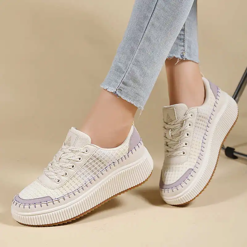 Braune Schuhe für Damen, flach – Badminton Vietnam Bewertung und Preis